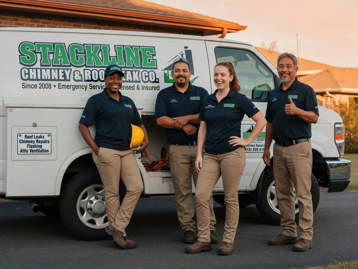 Chimney flashing repair company in Smoaks, SC